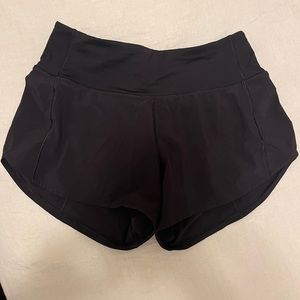 Black Lululemon shorts, great condition!